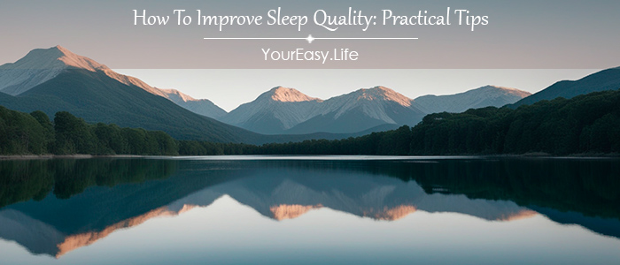 How To Improve Sleep Quality: Practical Tips